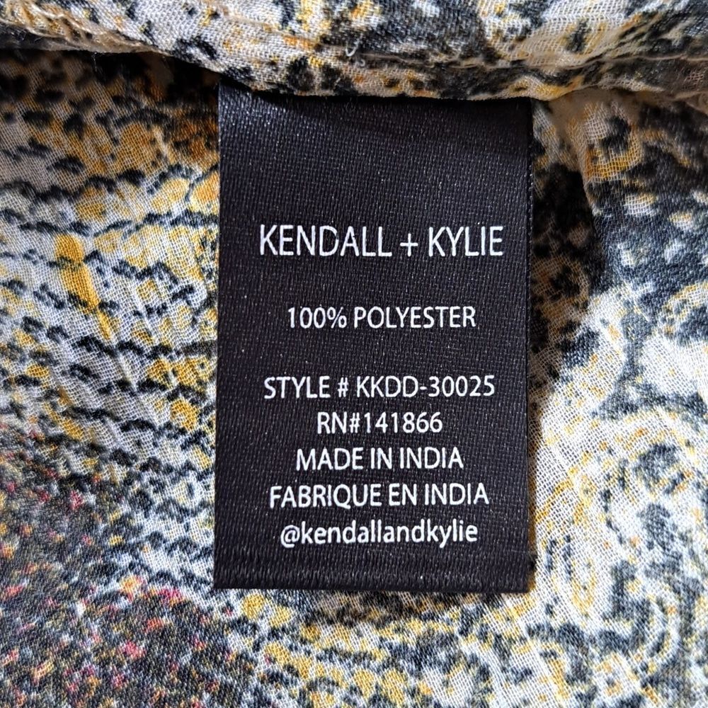 NWT Kendall + Kylie Ruffle Sleeve Duster - Picture 9 of 9